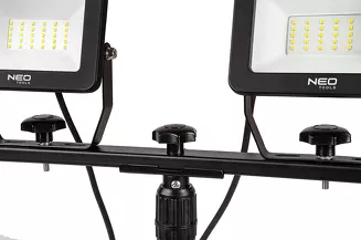 Neo reflektor podwójny smd led 2x30w 5400lm na statywie 1.8m 99-061 - 6