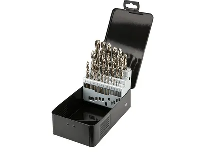 Graphite Zestaw wierteł do metalu HSS-Co 25 szt, 1,0-13 mm 57H090 