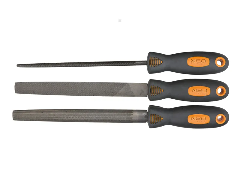Neo Komplet pilników do metalu 3 szt.  37-605