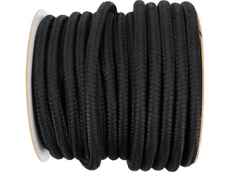 Vorel Lina pleciona PP 20 mm 50 m czarna 69486 - 2