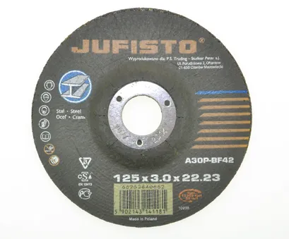 Waart Tarcza do cięcia metalu wypukła 125x3,0mm  JU-TMD-125-32 