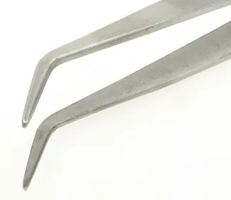 Proskit Penseta zagięta 175mm stal kwasoodporna 1-PK-106T  - 2