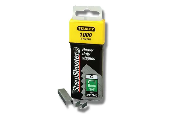 Stanley Zszywki typ G 10.6mm 1000szt. 6mm 1-TRA704T