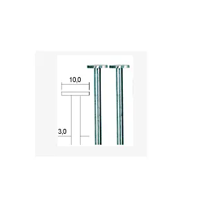 Proxxon Frez do drewna i metali tarczowy 10mm wolframowo-wanadowy 2szt. 28727 - 4