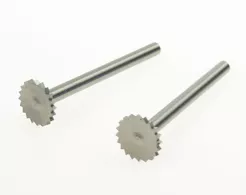 Proxxon Frez do drewna i metali tarczowy 10mm wolframowo-wanadowy 2szt. 28727