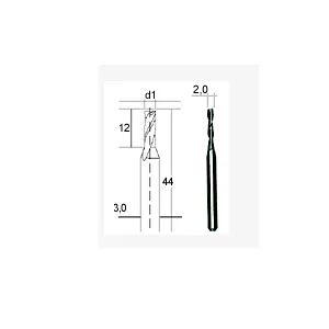 Proxxon Frez z węglika wolframu 3mm 28761  - 3