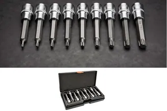 Neo Klucze ampułowe torx  9szt.  08-708 - 2