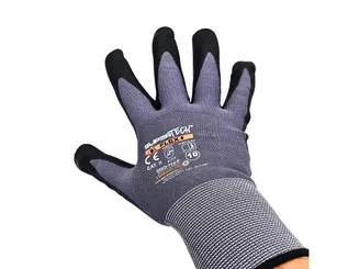 XL Rękawice nitryl gumowy + spandex TECH FLEX 10 RDF10 - 2