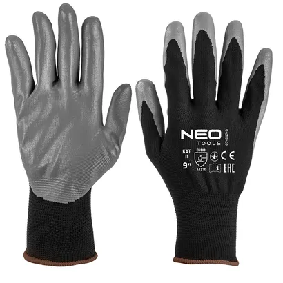 Neo Rękawice robocze, poliester pokryty ntrylemx, 4131X, rozmiar 9 97-647-9