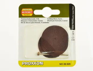 Proxxon Tarcze tnące korundowe 38mm 3 szt. 28820 - 3