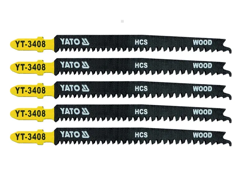 Yato Brzeszczoty do wyrzynarek HCS do drewna 13-8 TPI 5 szt. YT-3408