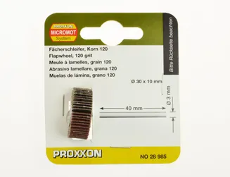 Proxxon Tarcza szlifierska listkowa 30 mm 28985 - 3