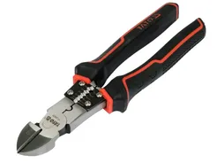 Yato Szczypce obcinaki boczne ze ściagaczem izolacji 205mm YT-20433