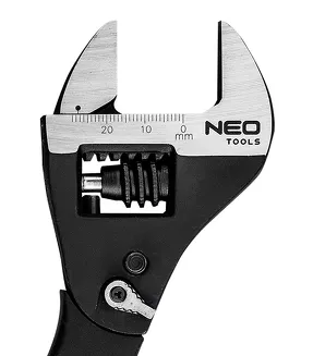 NEO Tools Klucz nastawny 200 mm regulacja szczęk stal CRV 03-017 - 3