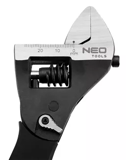 NEO Tools Klucz nastawny 200 mm regulacja szczęk stal CRV 03-017 - 5