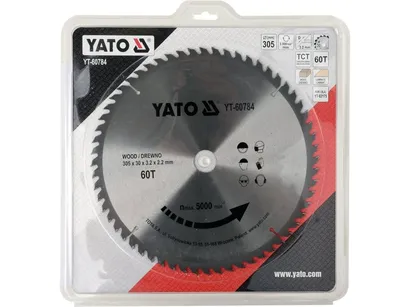 Yato Tarcza widiowa do drewna 305x60Tx30mm do pilarki YT-60784