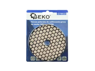 Geko Tarcza do szlifowania gresu 100mm GR200 na sucho G78932 - 4