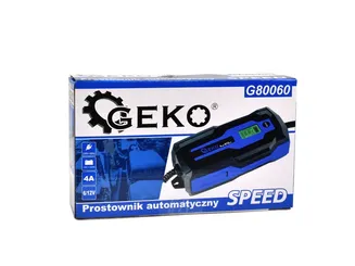 Geko Prostownik automatyczny SPEED 6/12V 4A G80060 - 8