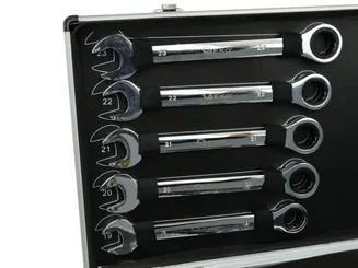 Geko Komplet kluczy z grzechotką 6-32mm 22szt. G10341 - 3