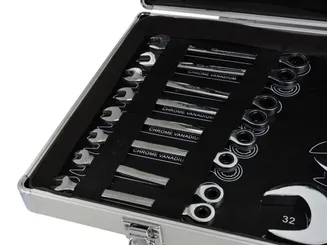 Geko Komplet kluczy z grzechotką 6-32mm 22szt. G10341 - 4