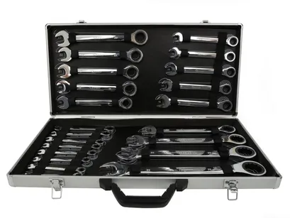 Geko Komplet kluczy z grzechotką 6-32mm 22szt. G10341