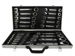 Geko Komplet kluczy z grzechotką 6-32mm 22szt. G10341
