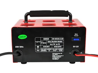 Geko Prostownik z rozruchem PTC75-B 6/12V G80020  - 5