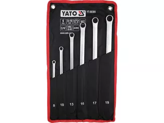 Yato Zestaw kluczy oczkowych długich z grzechotką 8-19 mm 6 szt. YT-50385 - 2