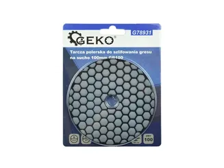Geko Tarcza do szlifowania gresu 100mm GR100 na sucho G78931 - 4
