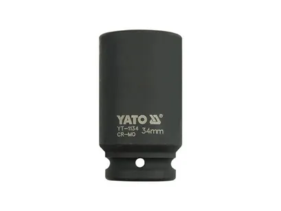 Yato Klucz nasadowy udarowy długi 22mm 3/4" 6-kątny YT-1122 
