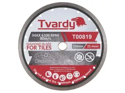 Tvardy Tarcza diamentowa do cięcia gresu 250mm T00819