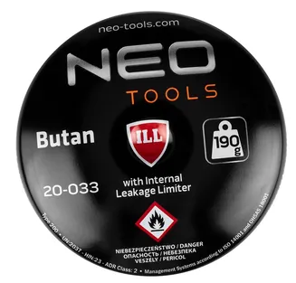 Neo Nabój z gazem butan 190g nabijany 20-033 - 6