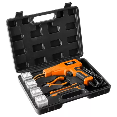 Neo Lutownica do plastiku 50W zestaw zszywki 200szt 19-158