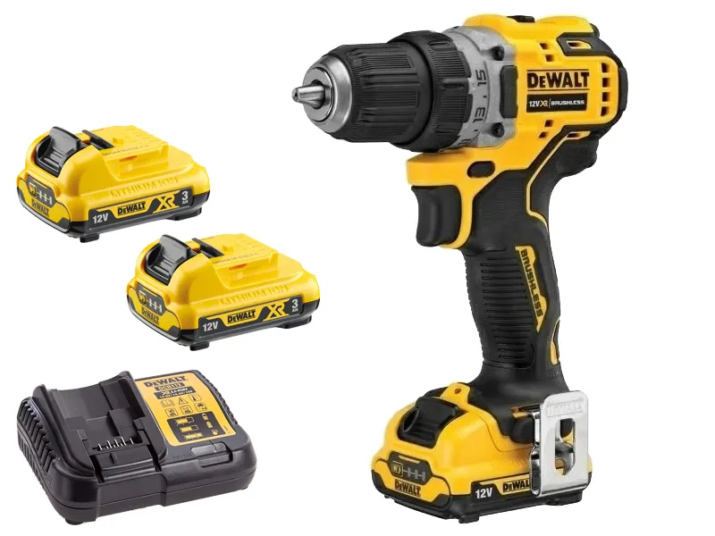 DeWalt Wiertarko wkrętarka akumulatorowa 12V 2x2Ah DCD701D2-QW 