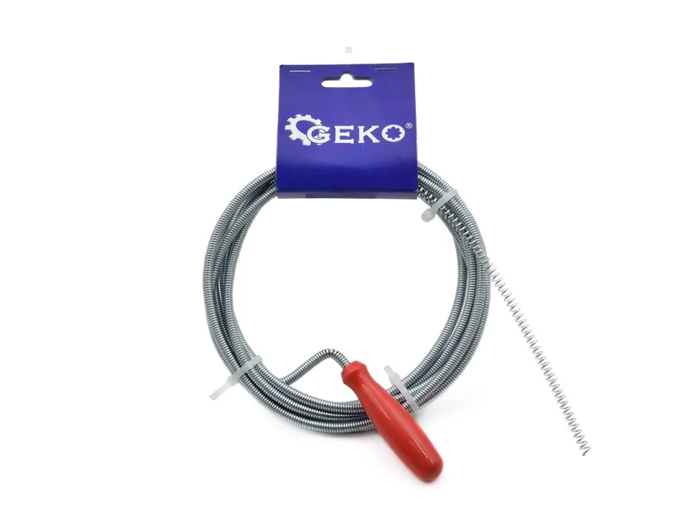 Geko Przetykacz sprężyna do rur 6mm x 3m G73152
