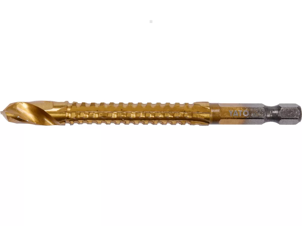 Yato Wiertło frezujące do metalu HSS-TiN HEX 8,0 mm YT-44826