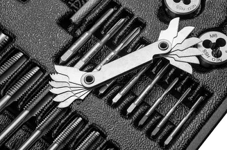 NEO Tools Zestaw narzędzi narzynki i gwintowniki zestaw 31 szt. wkładka 84-246 - 2