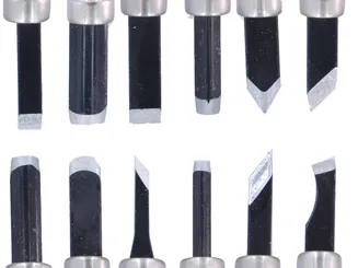 XL Tools Dłuta snycerskie mini do rzeźbienia - zestaw hobby DLT12 - 2