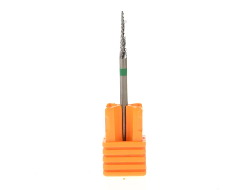 Frez ostry stożek do stopów chrom-kobalt 2,3x14mm F43 