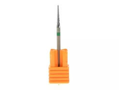 Frez ostry stożek do stopów chrom-kobalt 2,3x14mm F43 