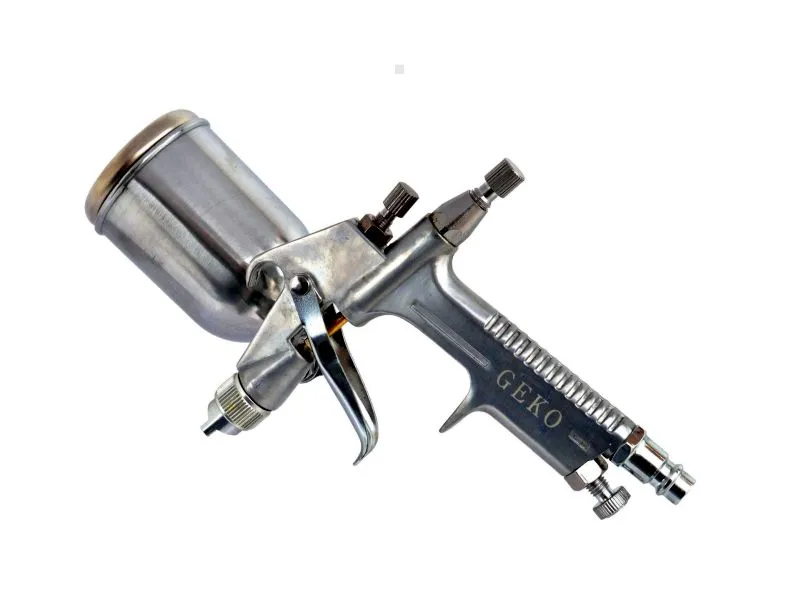 Geko Pistolet lakierniczy mini F-2 zaprawkowy dysza 0,5mm G01187 