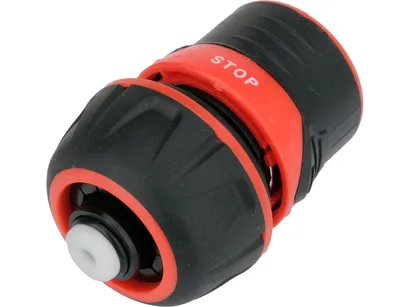 Yato Szybkozłączka ogrodowa z funkcją stop i blokadą do węża 3/4" ABS PP TPR YT-89033