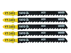Yato Brzeszczoty do wyrzynarek HCS do drewna 6 TPI 5 szt. YT-3403 