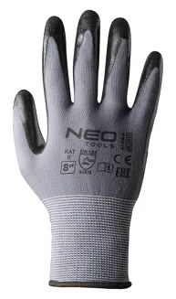 Neo Rękawice robocze, nylon pokryty nitrylem, 4131X, rozmiar 10 97-616-10 - 3