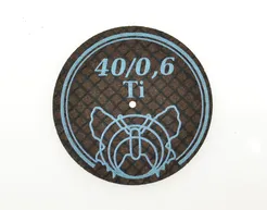 Motyl Tarcza elastyczna do cięcia tytanu i tworzyw sztucznych 40x0,6mm  40/0,6 BFTI 