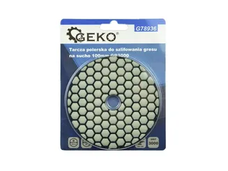 Geko Tarcza do szlifowania gresu 100mm GR3000 na sucho G78936 - 4
