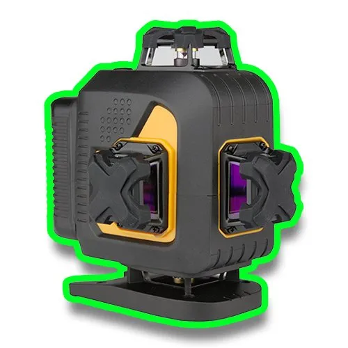 Lamigo Laser budowlany CROSS 4D z zieloną wiązką 