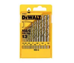 Dewalt Zestaw wierteł do metalu szlifowanych HSS-G 13szt. DT5922-QZ 