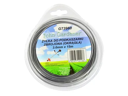 Geko Żyłka do podkaszarki zbrojona (okrągła) 3,0mmx15m G73960