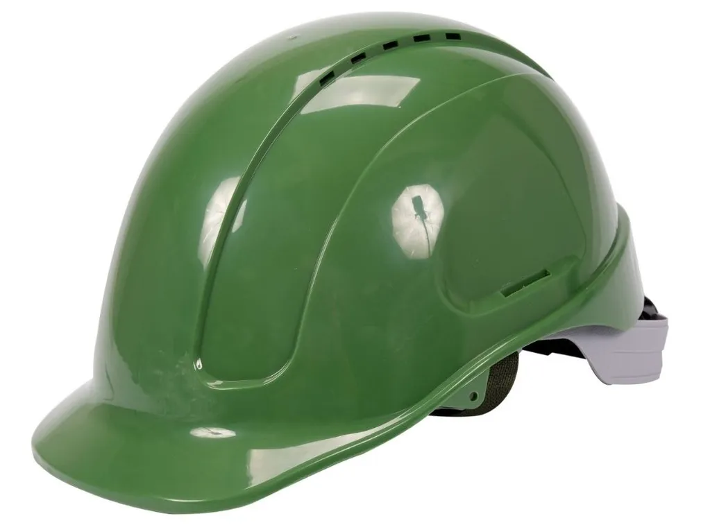 Yato Kask ochronny zielony wysoki komfort ABS YT-73975